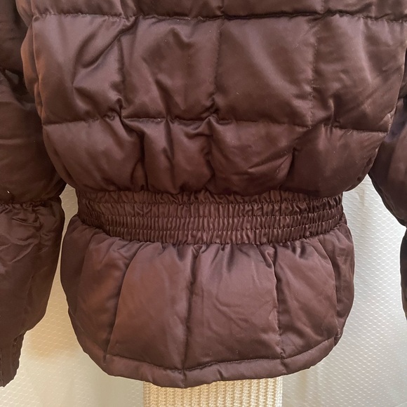 Et Vous puffer jacket in a rich brown. See pictures about Et Vous - Picture 4 of 8